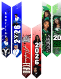 11 Piece Editable Grad Stole Bundle