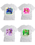 4 Editable Grad T-shirt Designs